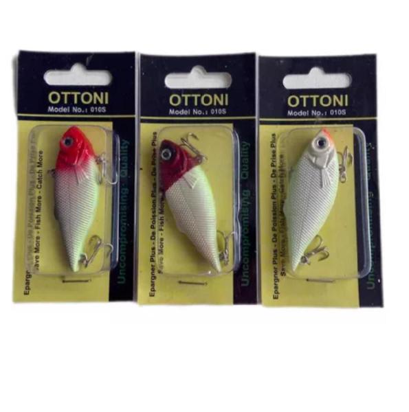 Imagem de Isca Artificial Peixe Pesca Ottoni Modelo 009 Cores Diversas