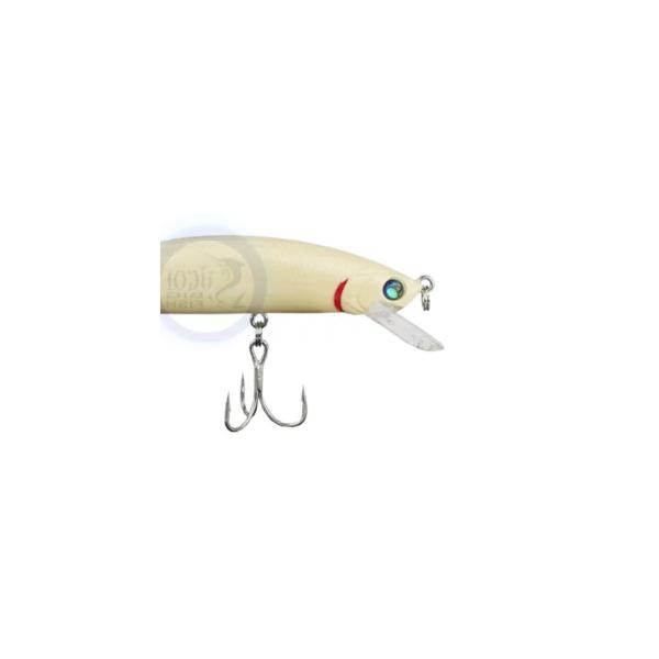 Imagem de Isca Artificial Pesca Meia Água Aicas Pro Series Palmas 12,5g 9cm Cor T02 - Osso