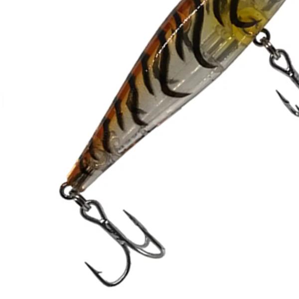 Imagem de Isca Artificial Pesca Yara Deep Shad 6,5cm 6,2g  Cor 58 Tigrada/Transparente