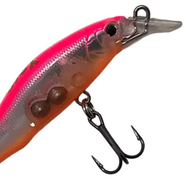 Imagem de Isca Artificial Pesca YARA TRICK JR 5CM 4,2G ROSA HOLOGRAFICO 01