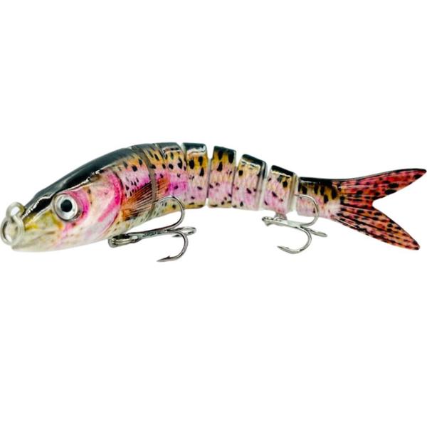 Imagem de Isca Artificial Pintado Articulada Tuvira Para Robalo Tucunaré 13.4cm 18g Cor14