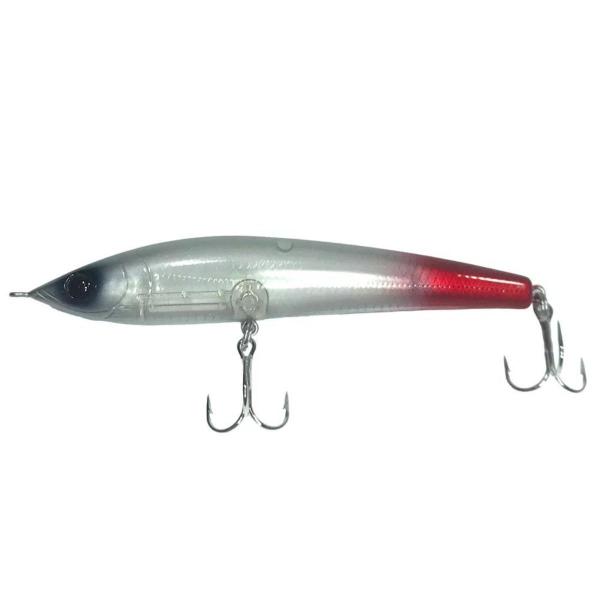 Imagem de Isca Artificial Tiemco Red Pepper Pesca Robalos E Tucunarés Superfície Stick Cor Gs Red Tail 10cm 9g