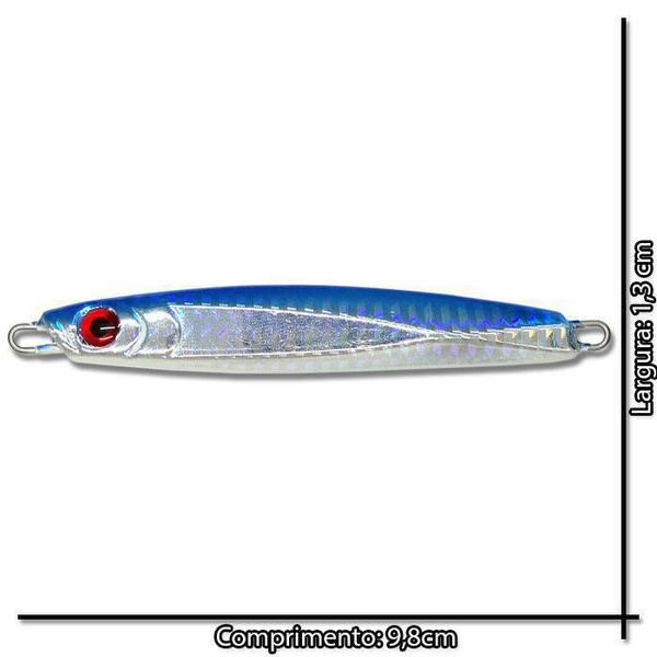 Imagem de Isca Artificial Vj-008 60G 9,8Cm Jumping Jig Vfox Para Pesca