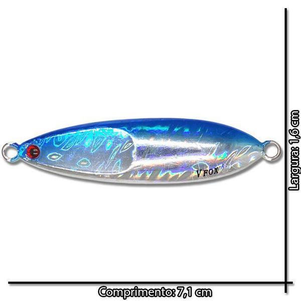 Imagem de Isca Artificial Vj-011 40G 7,1Cm Jumping Jig Vfox Para Pesca