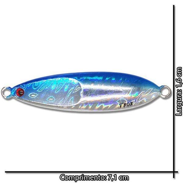 Imagem de Isca Artificial Vj-011 60G 8,1Cm Jumping Jig Vfox Para Pesca