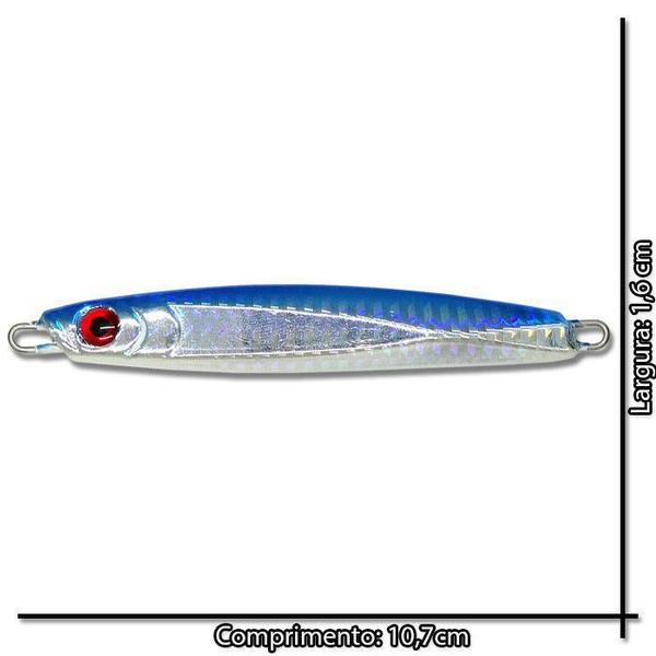 Imagem de Isca Artificial Vj008 80G 10,7Cm Jumping Jig Vfox Para Pesca