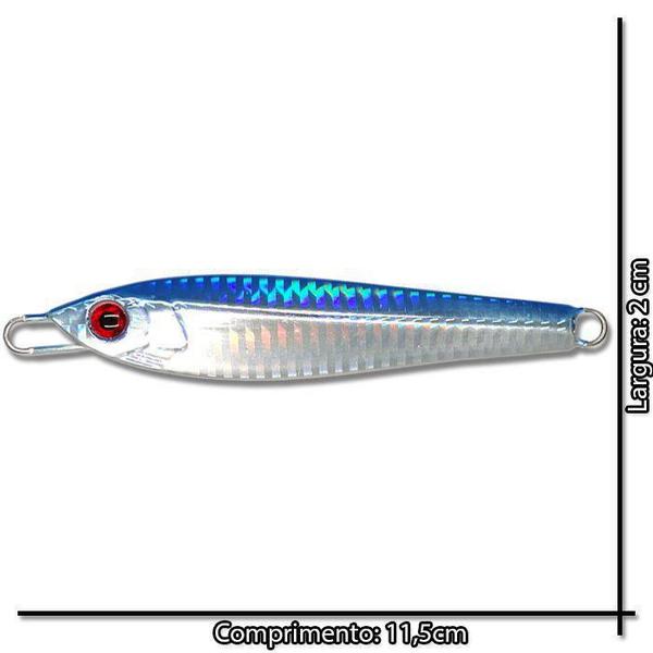 Imagem de Isca Artificial Vj010 80G 11,5Cm Jumping Jig Vfox Para Pesca