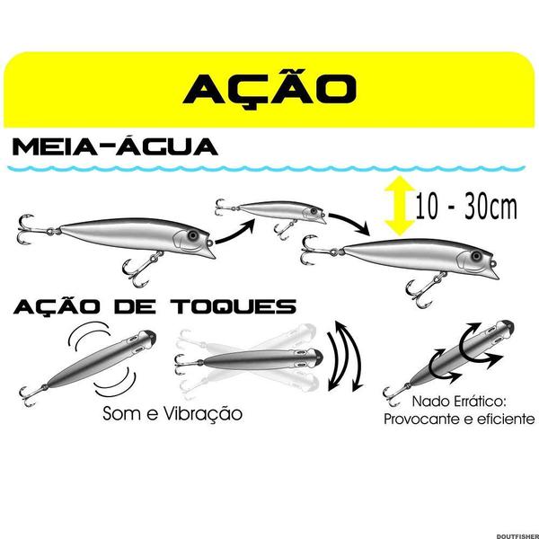 Imagem de Isca Brava 77 Marine Sports 7,7 Cm 7,2 Gr