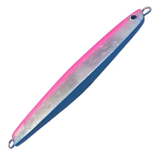 Imagem de Isca De Peca Artificial NS Jig Billy 6 90g 11cm Ideal Nas Capturas De Anchovas Cor Hot Rosa Azul