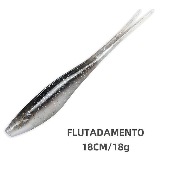 Imagem de Isca de Pesca 180mm em Forma de V - 3 Peças Flutuantes com Gota Tiro