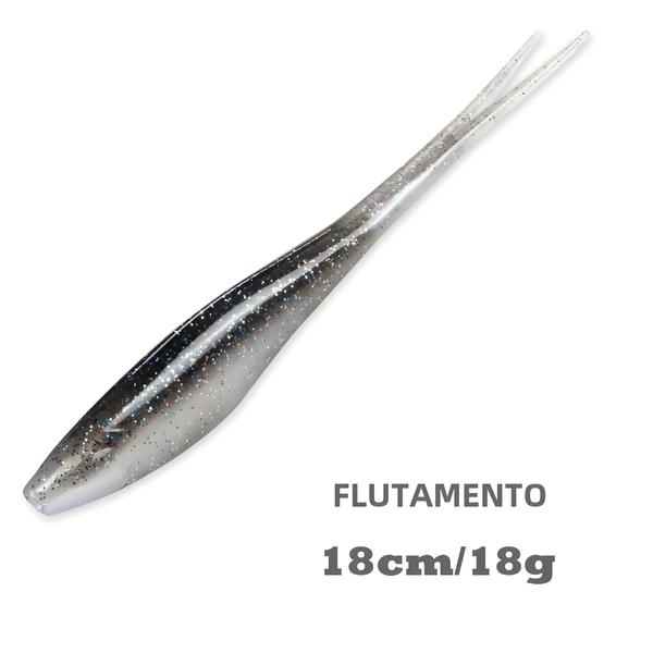 Imagem de Isca de Pesca 180mm em Forma de V - 3 Peças Flutuantes com Gota Tiro