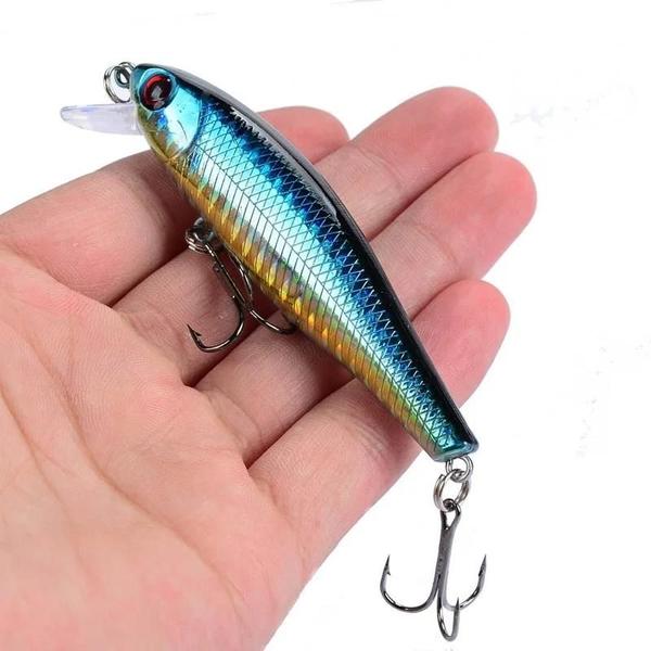 Imagem de Isca de Pesca Afundante 8,5cm 9,2g - Jerkbait para Pike e Baixo - Modelo Japonês