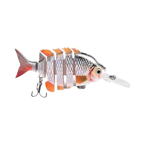 Imagem de Isca de Pesca Articulada 10cm 14g - 6 Segmentos, Biônica, para Tilápia