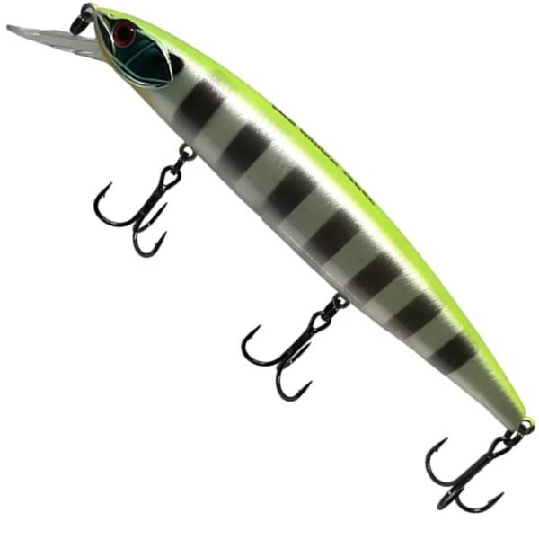 Imagem de Isca De Pesca Artificial Bassday Mogul Minnow 130SP 13,0cm 22,6g Cor P-32