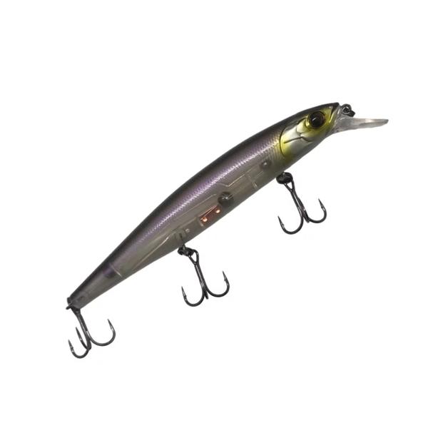 Imagem de Isca De Pesca Artificial Jackall MagSquad 128 12,8cm 19,2g Meia Água Cor Ghost Wakasagi