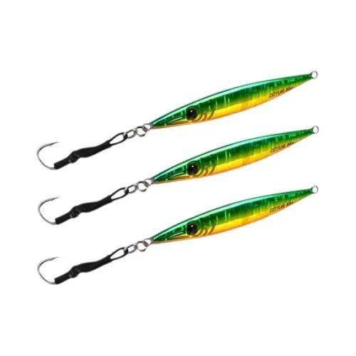 Imagem de Isca De Pesca Com Colher De Metal Resistente, 80g 100g 150g, Gabarito De Chumbo Vertical Para