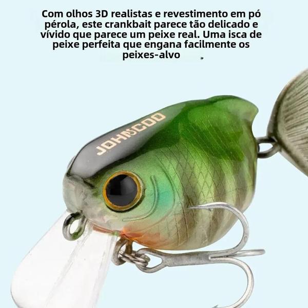 Imagem de Isca de Pesca Flutuante para Traíras e Achigãs - 55mm, 7,5g