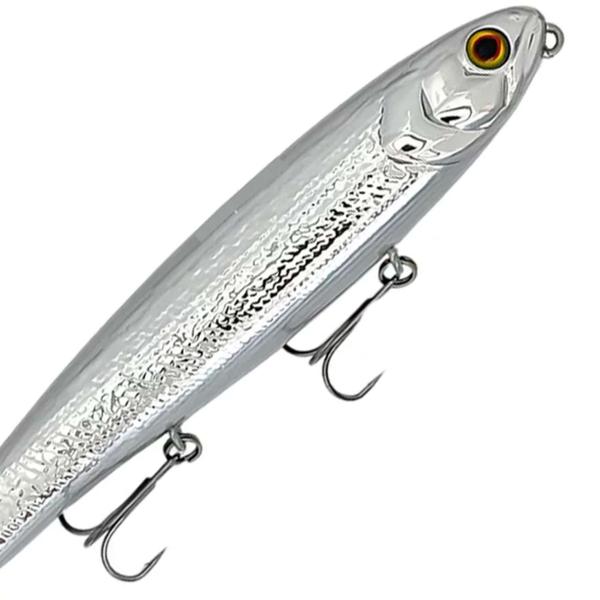 Imagem de Isca de Pesca Jackall Bonnie 128 Silenciosa BZ Silver 12,8cm 24,4g 