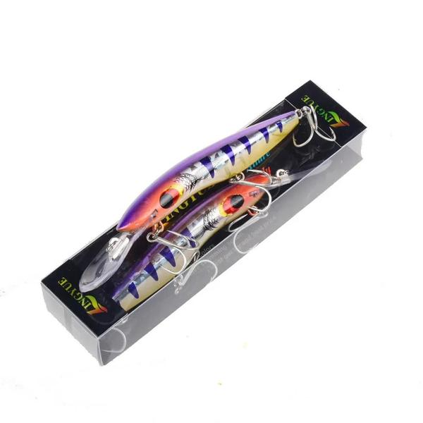 Imagem de Isca de Pesca LINGYUE Big Minnow 16cm - 26g -  Para Mergulho Profundo