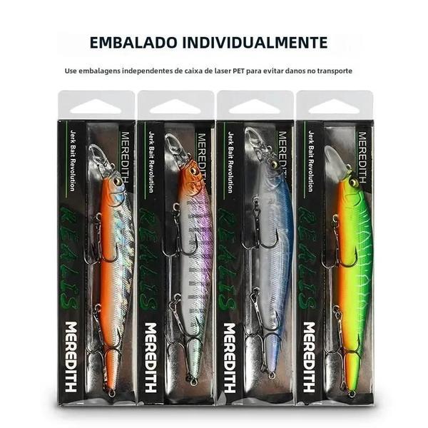 Imagem de Isca de Pesca Meredith Ito Shiner-115SP - Sistema de Peso de Tungstênio