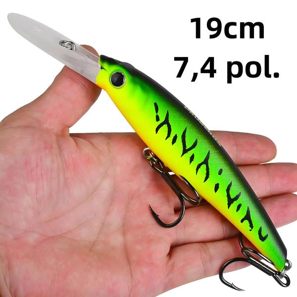 Imagem de Isca de Pesca Minnow 19cm 53g - Laser para Água Salgada - Multi-Espécies