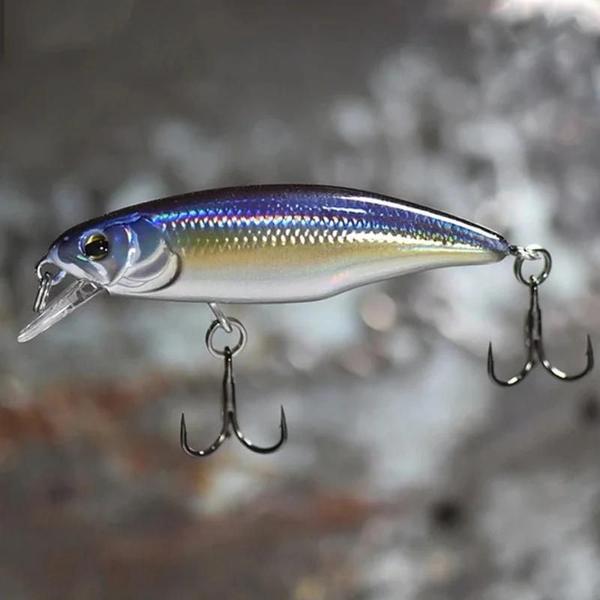 Imagem de Isca de Pesca Minnow Afundante 52mm 4.5g - Jerkbait Profissional para Pique