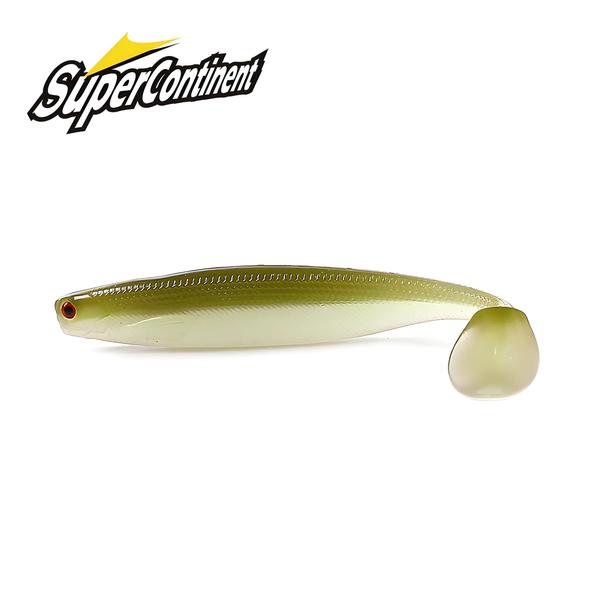 Imagem de Isca de Pesca Supercontinente ShadTeez 3D - 50mm, 70mm e 100mm - Para Pike, Zander e Predadores