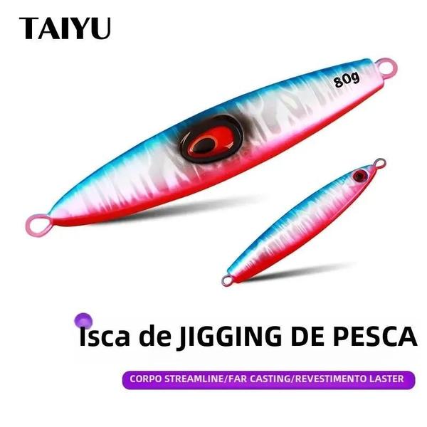 Imagem de Isca de Pesca Taiyu 40g - Jig de Metal com Olhos 3D - Afundante