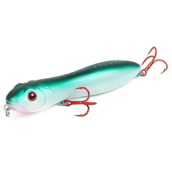 Imagem de Isca de Pesca Topwater 10,5cm 15,6g - Cabeça de Serpente, Lápis, Wobblers e Jigbait