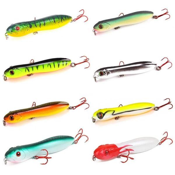 Imagem de Isca de Pesca Topwater 10,5cm 15,6g - Cabeça de Serpente, Lápis, Wobblers e Jigbait