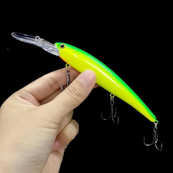 Imagem de Isca de Pesca Wobbler 16,5cm - 21g - Mergulho Profundo para Walleye e Poleiro