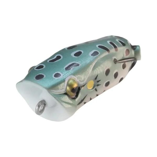 Isca de Sapo Topwater para Pesca - Silicone Durável e Flutuante - Ideal para Pique e Salmão Imagem de Isca de Sapo Topwater para Pesca - Silicone Durável e Flutuante - Ideal para Pique e Salmão