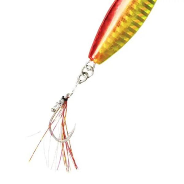 Imagem de Isca Hayabusa Jig Jack Eye Groggy 40g  7,0cm  Cor 3 UV Red Gold