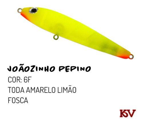 Imagem de Isca Joaozinho Pepino da Kv Artificial 9cm Zara kit 2 unid