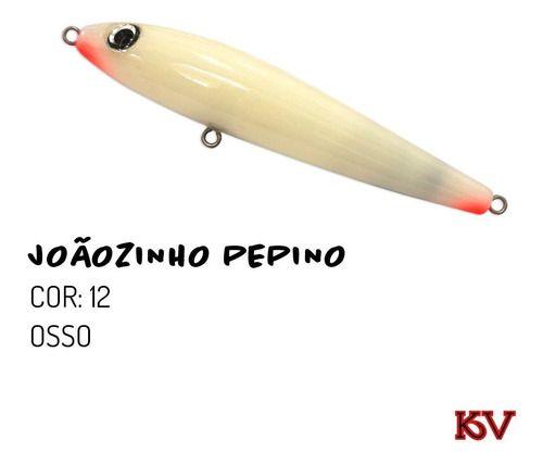 Imagem de Isca Joaozinho Pepino da Kv Artificial 9cm Zara kit 2 unid