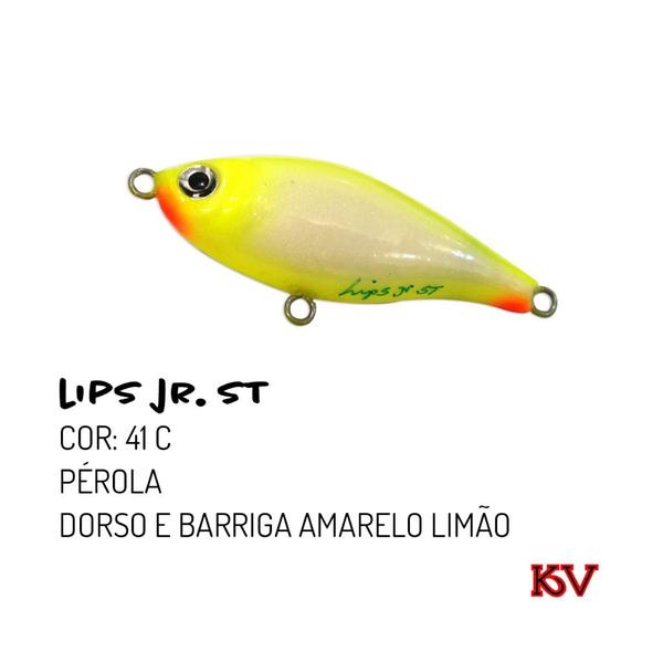 Imagem de Isca Lips Jr St Artificial da Kv Ótimo Stick 6,5cm P/ Robalo