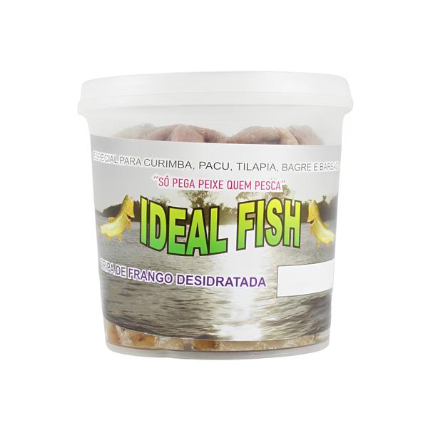 Imagem de Isca Natural Tripa de Frango Desidratado 150G  - Ideal Fish