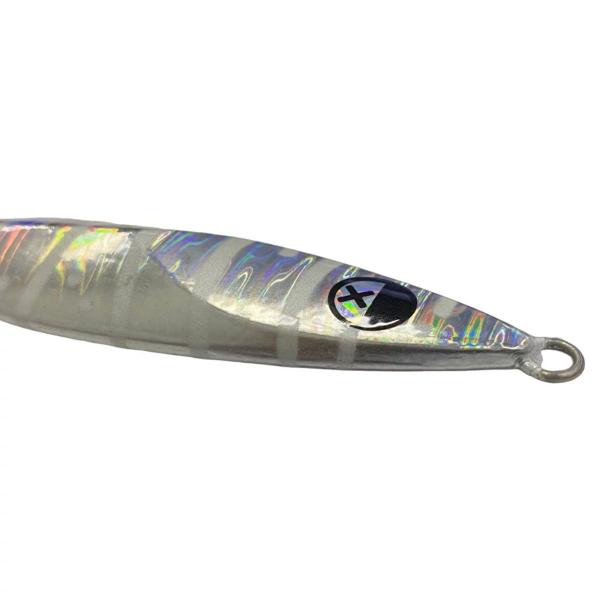 Imagem de Isca Para Pesca De Anchova Robalo Olhete Jignesis VFOX Candy 40g 7cm - Cor 02 Prata