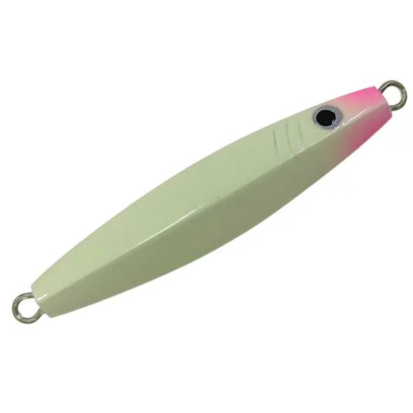 Imagem de Isca Para Pescaria Ns Jumping Jig Gumi Carambola Coringa Nas Capturas Muito Eficaz Cor Glow 100g 9cm