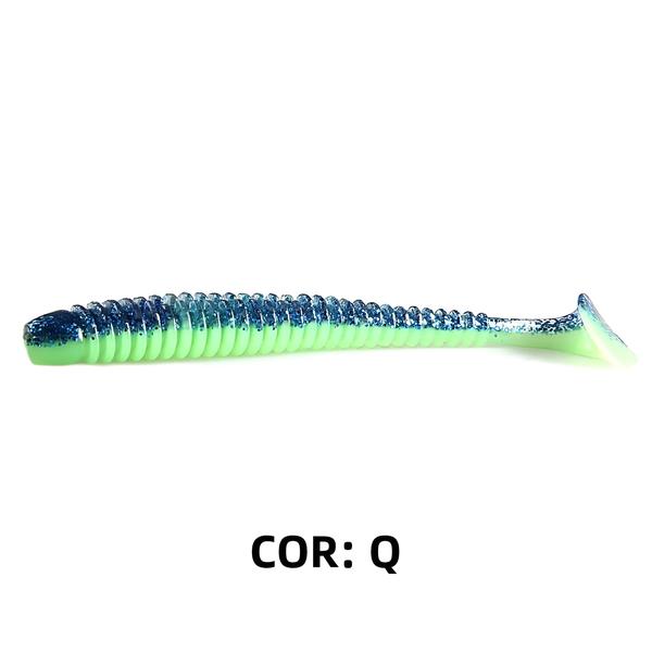 Imagem de Iscas De Pesca De Plástico Macio 6pcs 10pcs 20pcs Supercontinent Swing Impact Ring Shad