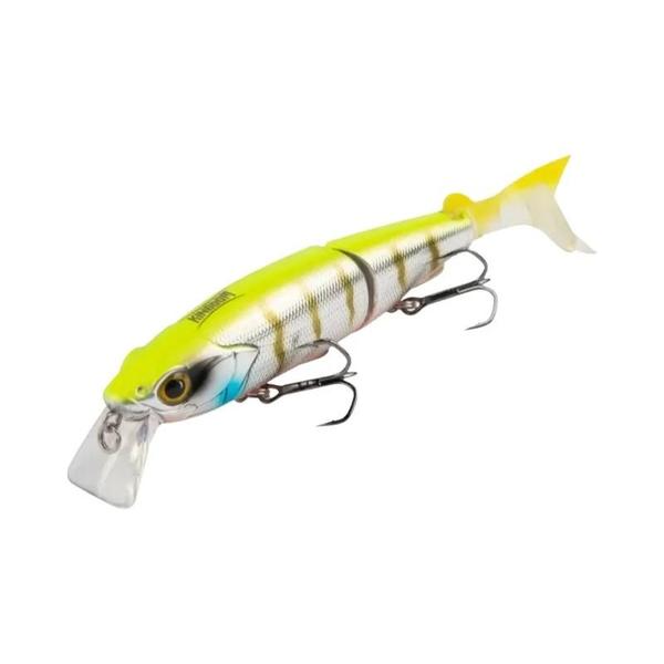 Imagem de Iscas de Pesca Duras Flutuantes 120mm - Jerkbait Multiarticulado com T-Tail