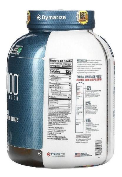 Iso 100 Whey Isolado Hidrolisado Dymatize 5,0lbs 2,3kgs Imagem de Iso 100 Whey Isolado Hidrolisado Dymatize 5,0lbs 2,3kgs