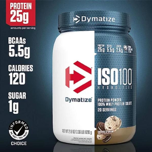 Imagem de Iso 100 Whey Protein Isolado - Dymatize (610g)