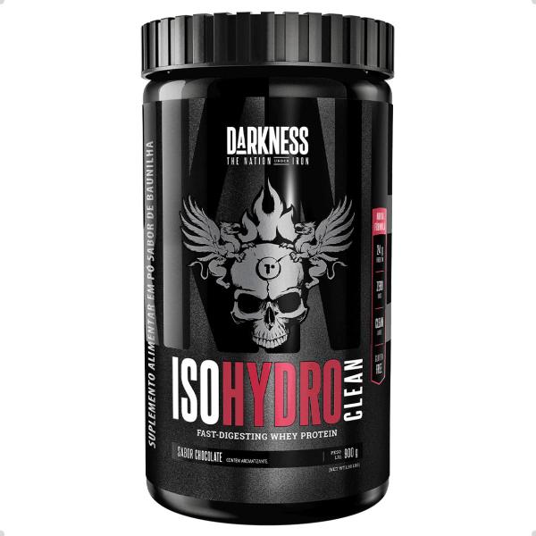 Imagem de ISO Hydro Clean Fast Whey Protein Pote 900g Darkness