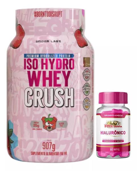 Imagem de Iso Hydro Whey Crush 907g Under Labz + Ácido Hialurônico