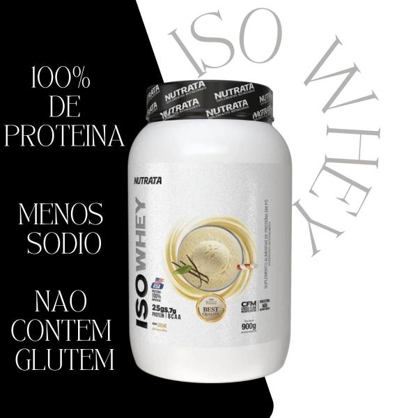 Imagem de ISO Whey Protein 25g de Proteina 900g Nutrata