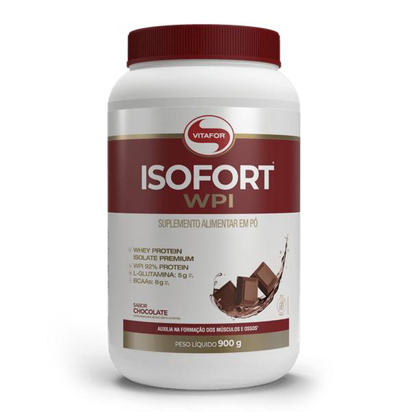 Imagem de Iso Whey protein isolado Isofort 900g  Vitafor