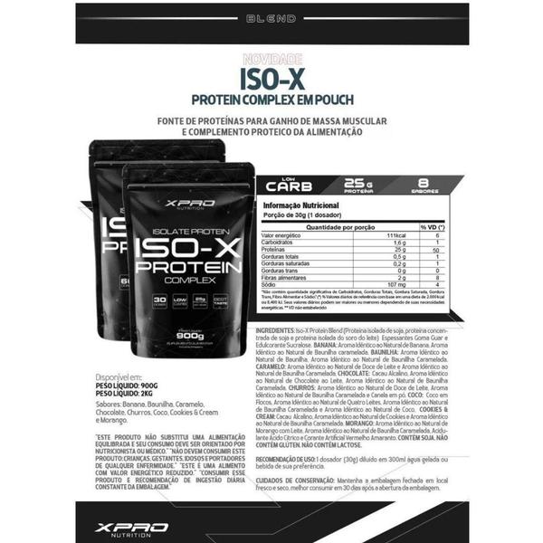 Imagem de Iso-x Whey Protein 900g Coco - Xpro Nutrition