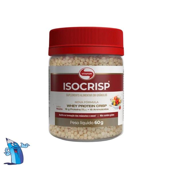 Imagem de Isocrisp whey em grânulos vitafor 60g