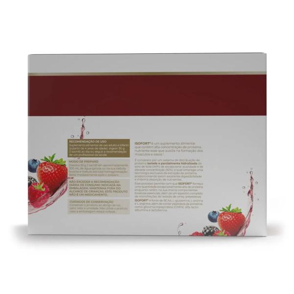 ISOFORT 15 SACHES 30G - Vitafor Imagem de ISOFORT 15 SACHES 30G - Vitafor
